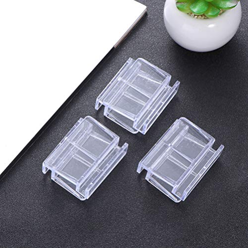 balacoo 20pcs Fish Tank Cover Support Fish Tank Bracket Aquarium Bracket Aquarium Support Fish Tank Cover Frame Fish Tank Rack