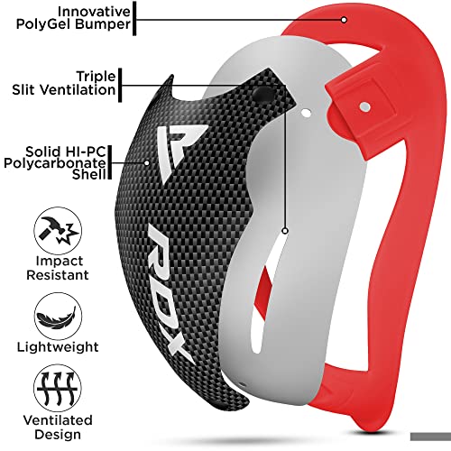 RDX Groin Cup for MMA, Boxing, Training and Muay Thai, Protector Shield with Tri Ventilated Holes for Air Flow Used for Men Kickboxing, BJJ, Karate, Martial Arts, Taekwondo, BJJ, Sparring