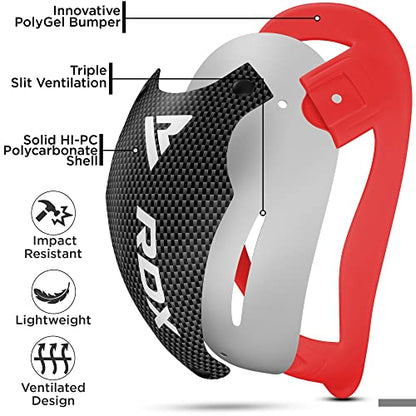 RDX Groin Cup for MMA, Boxing, Training and Muay Thai, Protector Shield with Tri Ventilated Holes for Air Flow Used for Men Kickboxing, BJJ, Karate, Martial Arts, Taekwondo, BJJ, Sparring