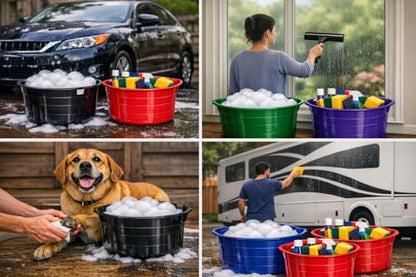 TubTrug SP15PK Shallow Pink Flex Tub, 15 Liter - color: Pink, size: 15 L