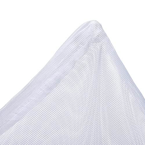 JIHAQUA Aquarium Filter Bags Large - Reusable Fish Tank Filter Media Mesh Bags with Plastic Zipper (14 x 18 inch (6 Pack)) - size: 14 x 18 inch (6 Pack)