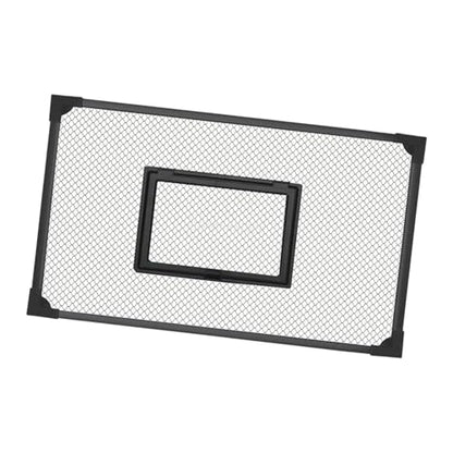 Aquarium Anti Jumping Net Fine Mesh Screen Tank Cover Easy to Install Fish Safety Barrier - size: 100x50cm
