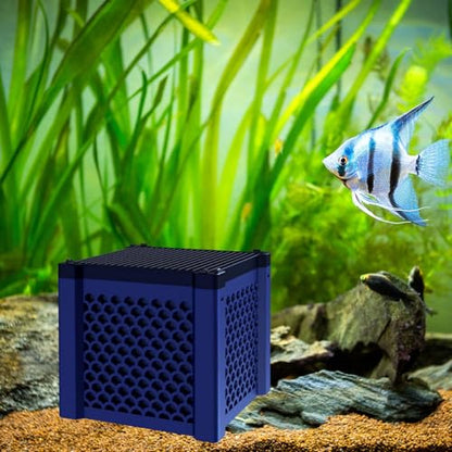 Baoblaze Tank Filtration Storage Box Filtration Cube, Practical for Tanks, Aquarium Ponds, Media Organizer Container