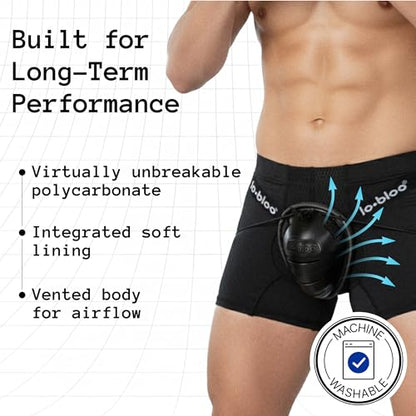 lobloo MMA Cup – Engineered Performance Protection for Mixed & Standing Martial Arts | Slim Lock Fit, Ultra-Durable Defense | Made in Sweden - style: Adult Size +16yrs