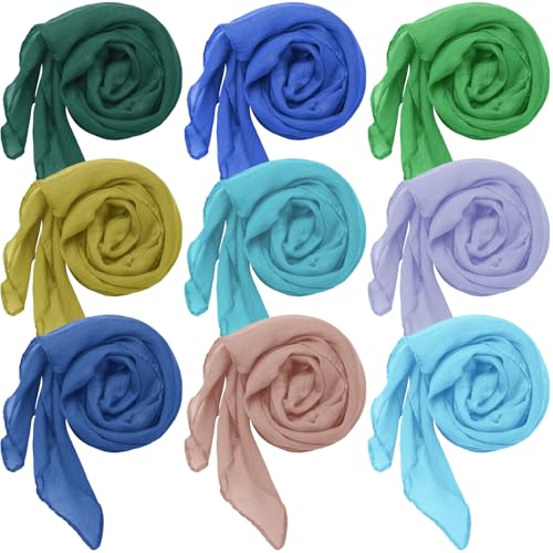 Patelai Women Summer Cotton Scarves Lady Light Soft Long Scarf Linen Beach Shawl Wrap, Candy Color - color: Fresh