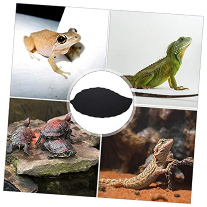 balacoo Realistic Turtle Basking Platform Decorative Reptile Bedding for Turtle Lizard Tortoise