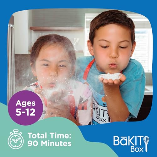 BāKIT Box Berry Blast-Off Tarts Baking Kit, STEM Rocket Activity + DIY Jam Pastries, Printed Recipe & Activity Guides, Great Gift for Boys & Girls - color: Berry Blast-Off Tarts