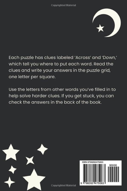 Seerah for Kids Crossword Puzzles: Crossword Puzzles with Easy to Read Print about Islam, Prophet Muhammad's Life and More | 6x9 inches, 120 Pages | 50+ Puzzles...Perfect for Kids, Teens and Everyone