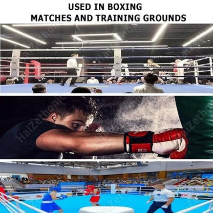 Classic Boxing Interval Timer,Professional Gymnastics Timer with LED Display,1 to12 Challenge Rounds and Adjustable Buzzer,Interval Timer for Workout/Gym Timer/Boxing Equipment Red - color: Red