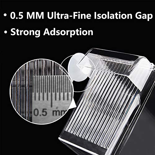 Tfwadmx Fish Breeding Box, 3 Rooms HD Aquarium Breeder Box with Suction Cups Hatchery Acrylic Fish Incubator Isolation with Artificial Plant for Guppy Hatchery - size: 3 Rooms