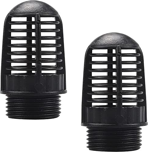 1 Inch Threaded Suction/Overflow Strainer, Screen Strainer 1 Inch (2 Pcs)