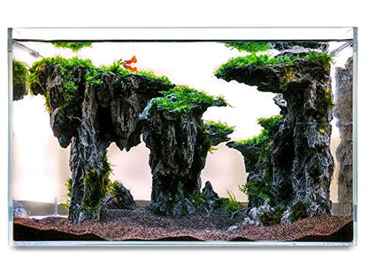 Fish Tank Decor Rocks.Aquarium Decoration Model.Easy and Quick Solution for Aquascaping.(Cave of Gods)