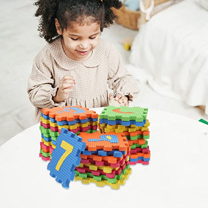Arabic Alphabet Mat 36pcs Interlocking Alphabet Floor Crawling Play Mat Arabic Letter Learing Flooring Tiles for Bedroom Playroom
