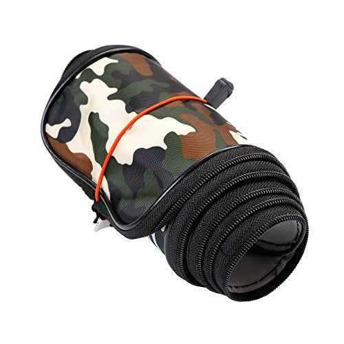 Foldable Fishing Rod Bag 45-Inches Durable Fishing Tackle Bag Storage Bag Portable Rod Tubes Rod Cases (Suit for 2-Piece 7-Feet Rod) - color: Camo