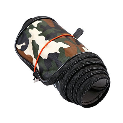 Foldable Fishing Rod Bag 45-Inches Durable Fishing Tackle Bag Storage Bag Portable Rod Tubes Rod Cases (Suit for 2-Piece 7-Feet Rod) - color: Camo