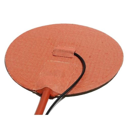 220V Round Silicone Heating Pad Plate 220W 250W 380W with Digital Display Thermostat Temperature Control for Fish Tank - size: 220V_310W