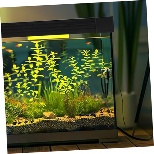 Happyyami Fish Tank Edge Strips Aquarium Mat for Under Tank Plastic Edge Guard Slide Design Size s