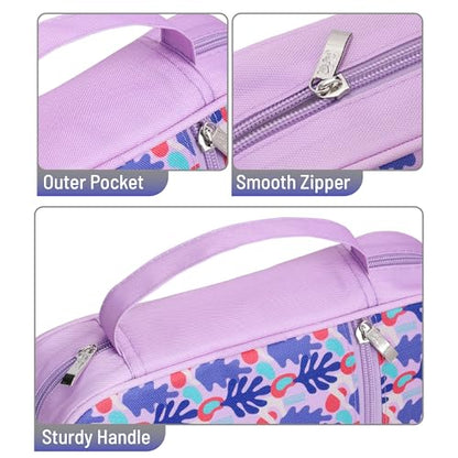 Mr. Pen- Bible Cover Case | Carrying Book Case with Durable Handle and Zippered Pocket, Bible Protective Church Bag for Men & Women, Christian Gifts - color: Petal Harmony