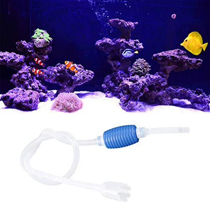 Aquarium Water Change Tool Kit: Suitable for Fish Tanks, Includes a Sand Water Change Hose, Gravel and Water Changer with Long Flexible Hose