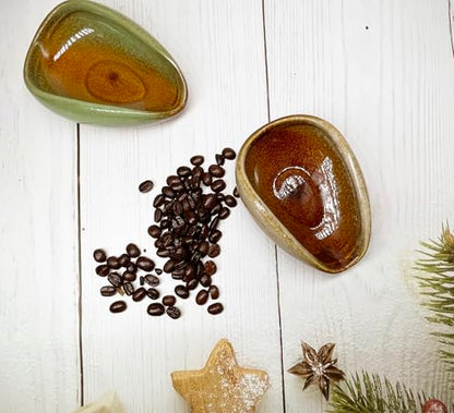 Coffee Bean Dosing Cup, Ceramic Dosing Dish for Coffee Beans, Coffee Bar Accessories