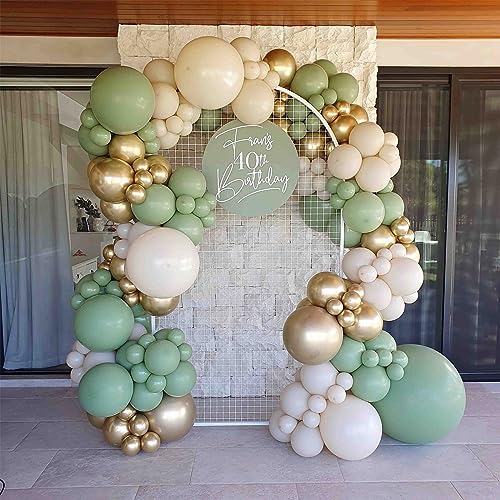 Voircoloria 110pcs Metallic Gold Chrome Latex Party Balloons, 12inch - color: 05 Metallic Gold, size: 12 inch - 110pcs