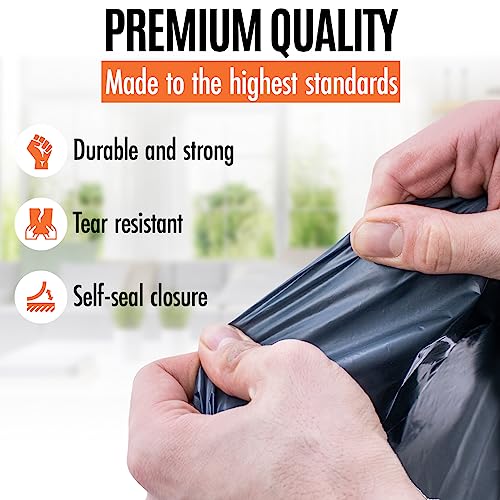 Large Poly Mailers | 24 x 36 | Poly Mailers Shipping Bags for Packaging | 5 Large Mailing Bags for Shipping Clothes, Shoes or Posting Packages. Self Adhesive Strong Seal, Waterproof and Tamperproof - size: 24x36 - 5 Bags
