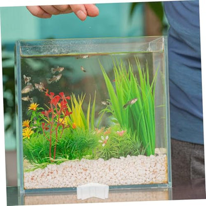 GALPADA 10pcs Transparent Corner Guards for Fish Tanks Soft Aquarium Edge Protectors and Boys and Girls Corner Safety Easy Installation Shaped Design