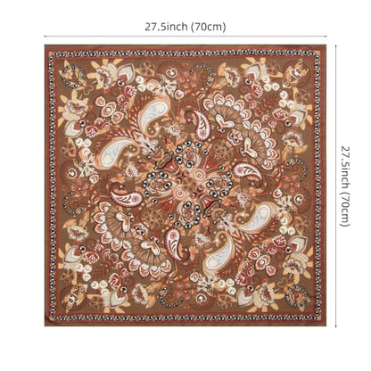 RIIQIICHY Women Head Hair Scarf Like Satin Silk Scarf Sleeping Hair Wrapping Night 27.5" - color: C016