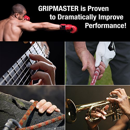 Prohands Gripmaster Hand Exerciser, Finger Exerciser (Hand Grip Strengthener), Spring-Loaded, Finger-Piston System, Isolate & Exercise Each Finger - color: Red - Gripmaster, size: 7 lb (Medium Tension)