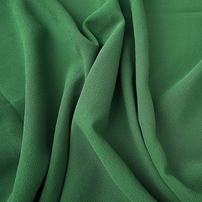 YOUR SMILE for Women Lightweight Breathable Solid Color Soft Chiffon Long Fashion Scarves Sun-proof Shawls Wrap - color: Green