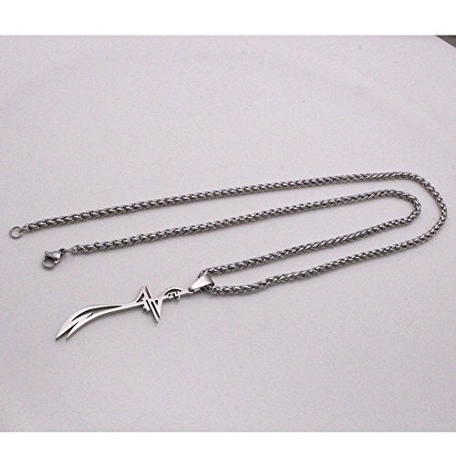 ZKDC Islam muslim HZ Zulfiqar Sword of Imam Ali stainless steel necklace 60 cm chain