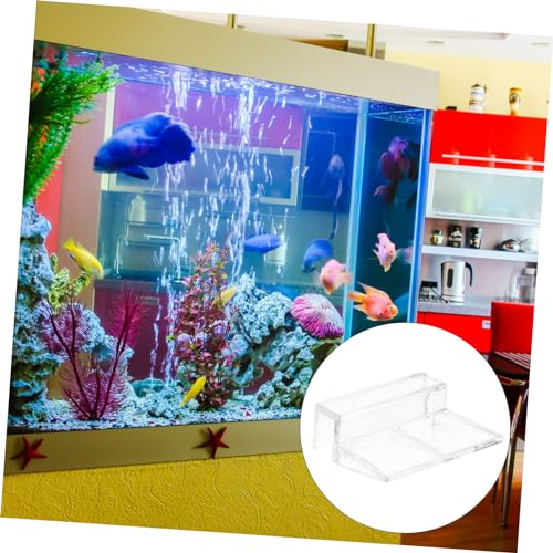 Strong Support Holder for Tank 4pcs Plastic Clips Glass Cover 8mm Easy to Fasten Suitable for Aquariums