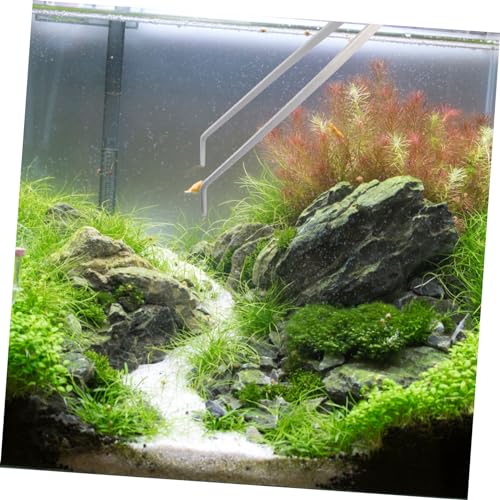 2pcs Long Aquarium Tweezers Professional Aquatic Plant Tongs for Aquascaping