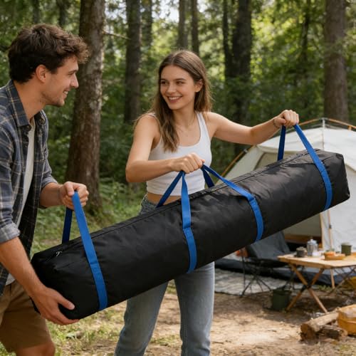 Heavy-Duty Waterproof Storage Bag for Tent Poles, Canopy Frames, Fishing Rods, Patio Umbrellas, Hammock & Outdoor Gear