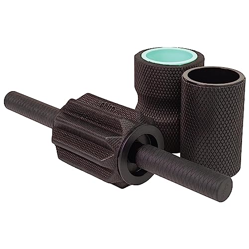 Chirp 3-in-1 Muscle Roller, Deep Tissue Foam Massager, 4x4x24 Inches | Handheld Muscle Roller, 3 Interchangeable Massage Rollers, Trigger Point Recovery, Leg Roller and Massage Stick - style: 3-in-1 Muscle Roller