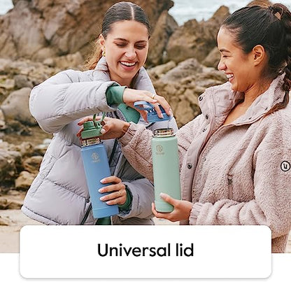Takeya 24 oz Actives Stainless Steel Water Bottle with Straw Lid – Leakproof, Double-Wall Insulated, Keeps Drinks Cold 24 hrs/Hot 12 hrs, BPA-Free, Powder-Coated, Gym & Travel, Honeycomb - color: Honeycomb, size: 24 Ounces