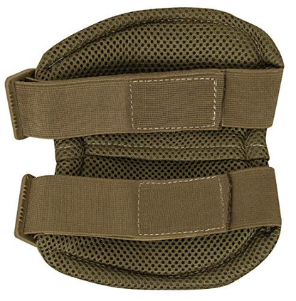 Rothco Low-Profile Tactical Knee Pads – Hard and Flexible Protector Cap – Breathable EVA Foam Cushion Padding (Coyote Brown) - color: Coyote Brown