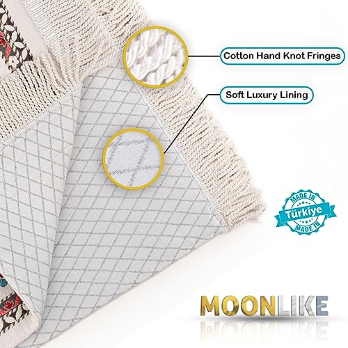 Muslim Prayer Mat, Portable Prayer Mat, Janamaz Prayer Rug, Thick Prayer Mats Muslim, Islam Prayer Rug, Sajadah for Prayer, Eid Gifts, Ramadan Box (White) - color: White