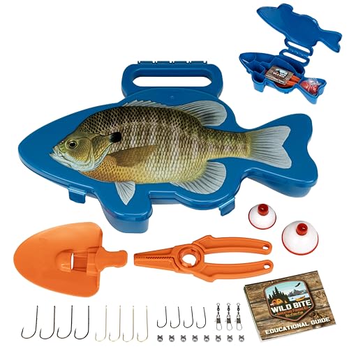 Flambeau Outdoors Wild Bite Fishing Tackle Box Kit - style: Blue Gill