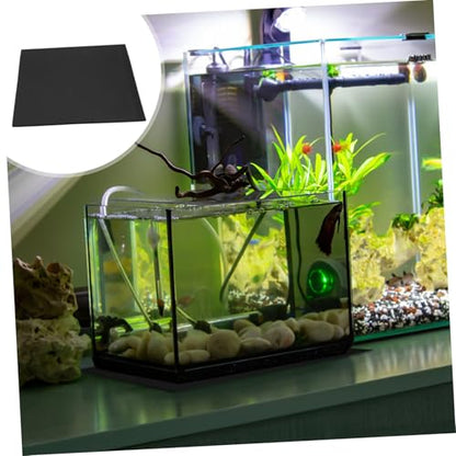 UKCOCO Aquarium Bottom Mat Thickened Non- Eva Pad for Fish Tank Stability Shockproof Tank Bottom Pad for Leveling Aquariums