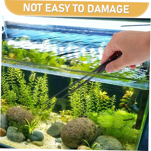 1 Set Professional Stainless Steel Scissors Tweezers and Spatula for Fish Tank Maintenance Water Grass Trimming and Aquatic Plant Care Set