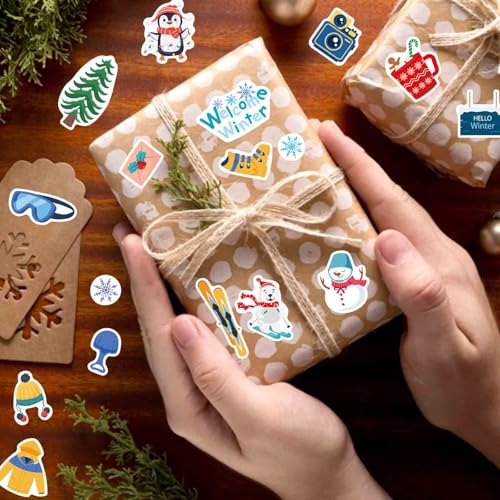 564 PCS Winter Stickers for Kids, Christmas Themed Holiday Stickers - style: Winter