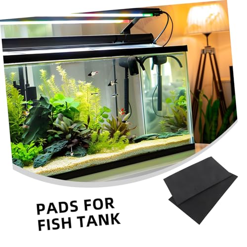 POPETPOP 2pcs Aquarium Leveling Mat Non Slip Shockproof Fish Tank Pad for Enhanced Stability and Protection Durable Bottom Mat for All Season Use and Easy Installation