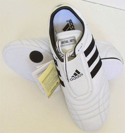 adidas SM-II Low Cut Taekwondo, Karate, Kungfu and Martial Arts Training Shoes (White, 6)