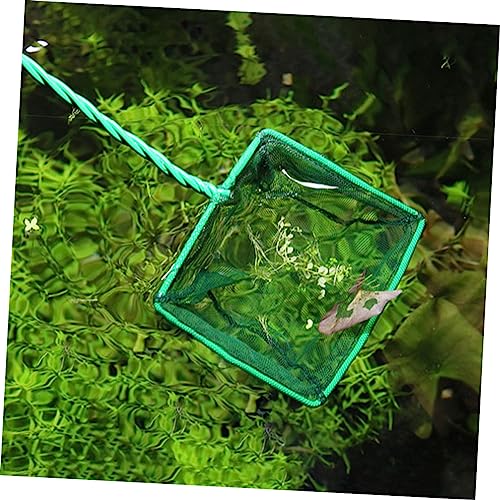 Abaodam 2Pcs Fishing Net Aquarium Fish Net with Soft Mesh for Catching for Stream River and Lake Fishing