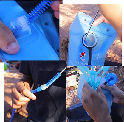 J.CARP Cleaning Kit, Made of Stainless Steel 304, Tough and Enduring - color: Blue, 2 Sets