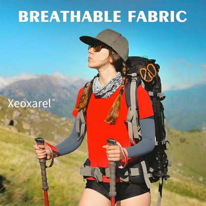 Xeoxarel Arm Sleeves for Men & Women (Available in 4 Pairs/12 Pairs) - color: 1 Pair Arm Sleeve - Grayish Blue
