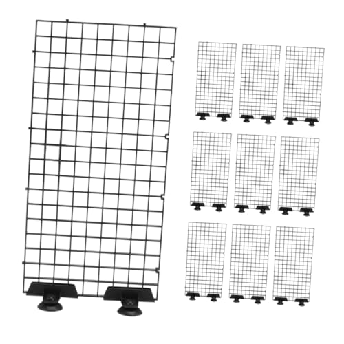 1 Set Plastic Fish Tank Divider Aquarium Grid Board for Fish Separation Easy Installation Sturdy Abs Material Filtration Grid Design for Cleaner Water