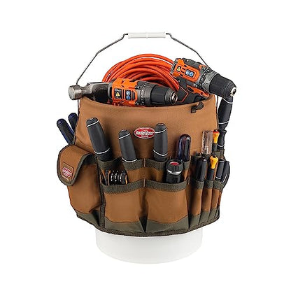 Bucket Boss The Bucketeer Bucket Tool Organizer in Brown, 10030 (Pack of 6) - size: (Pack of 6)