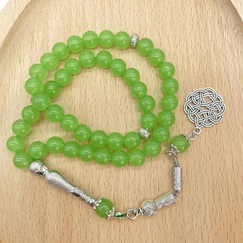 [Njdkadey] Exquisite Religious Gift Tasbi Bracelet with 45 Beads Rosary Beads Hand Chain Tasbi Religious Eid Gift Rosary Beads Bracelet